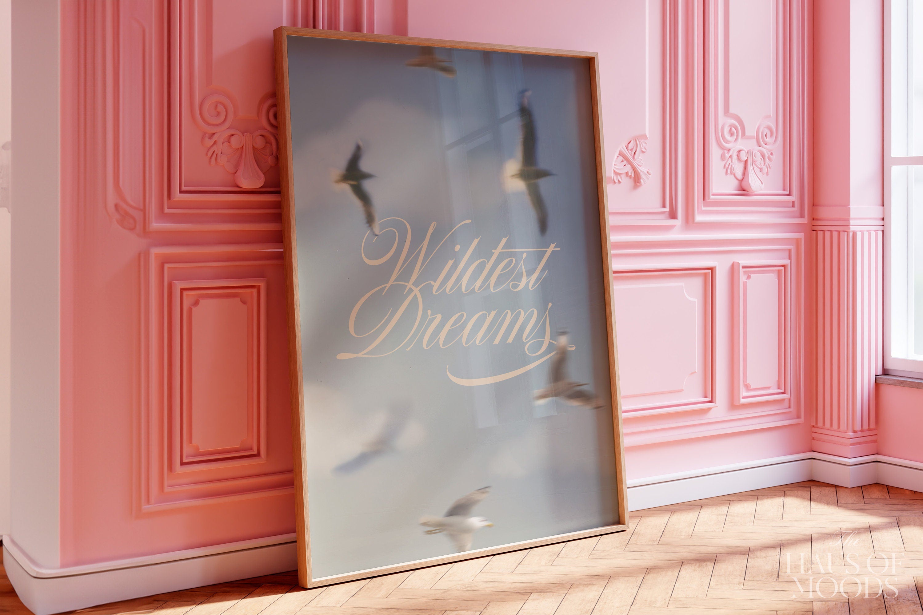 Wildest Dreams Digital Print, 1989, Retro Aesthetic, Girly Wall Art, Preppy Wall Art, Dorm Room Decor Wall Art, Swiftie Gift, 1989 Vault