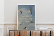 Wildest Dreams Digital Print, 1989, Retro Aesthetic, Girly Wall Art, Preppy Wall Art, Dorm Room Decor Wall Art, Swiftie Gift, 1989 Vault