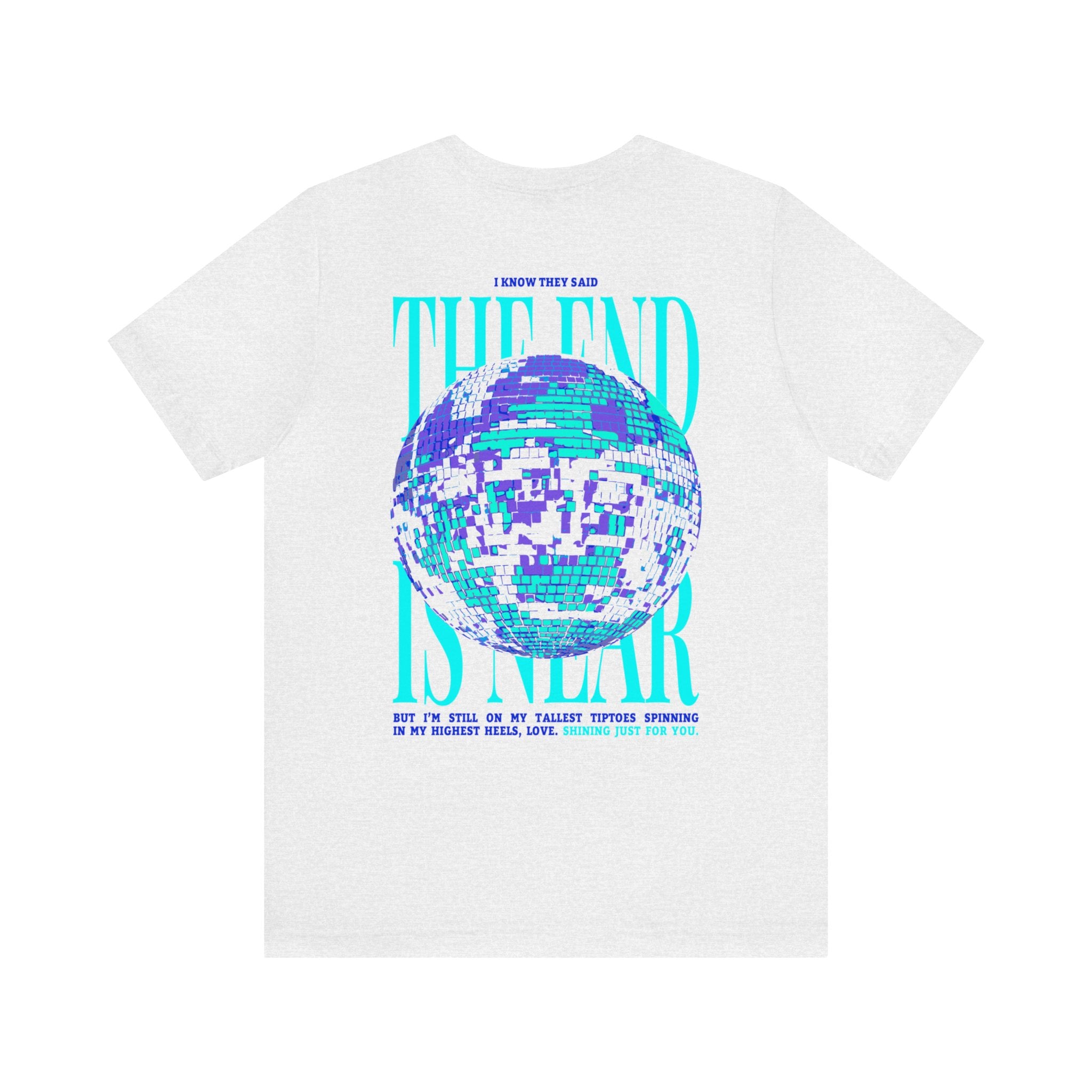 Mirrorball T | Blue + Purple.
