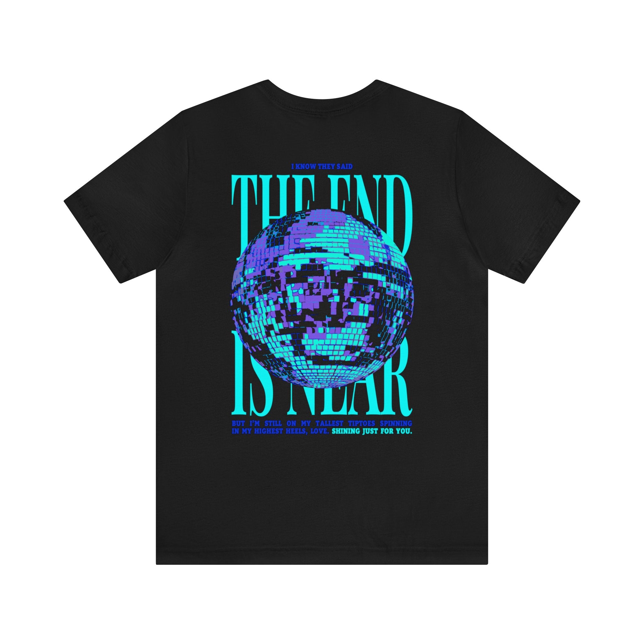 Mirrorball T | Blue + Purple.