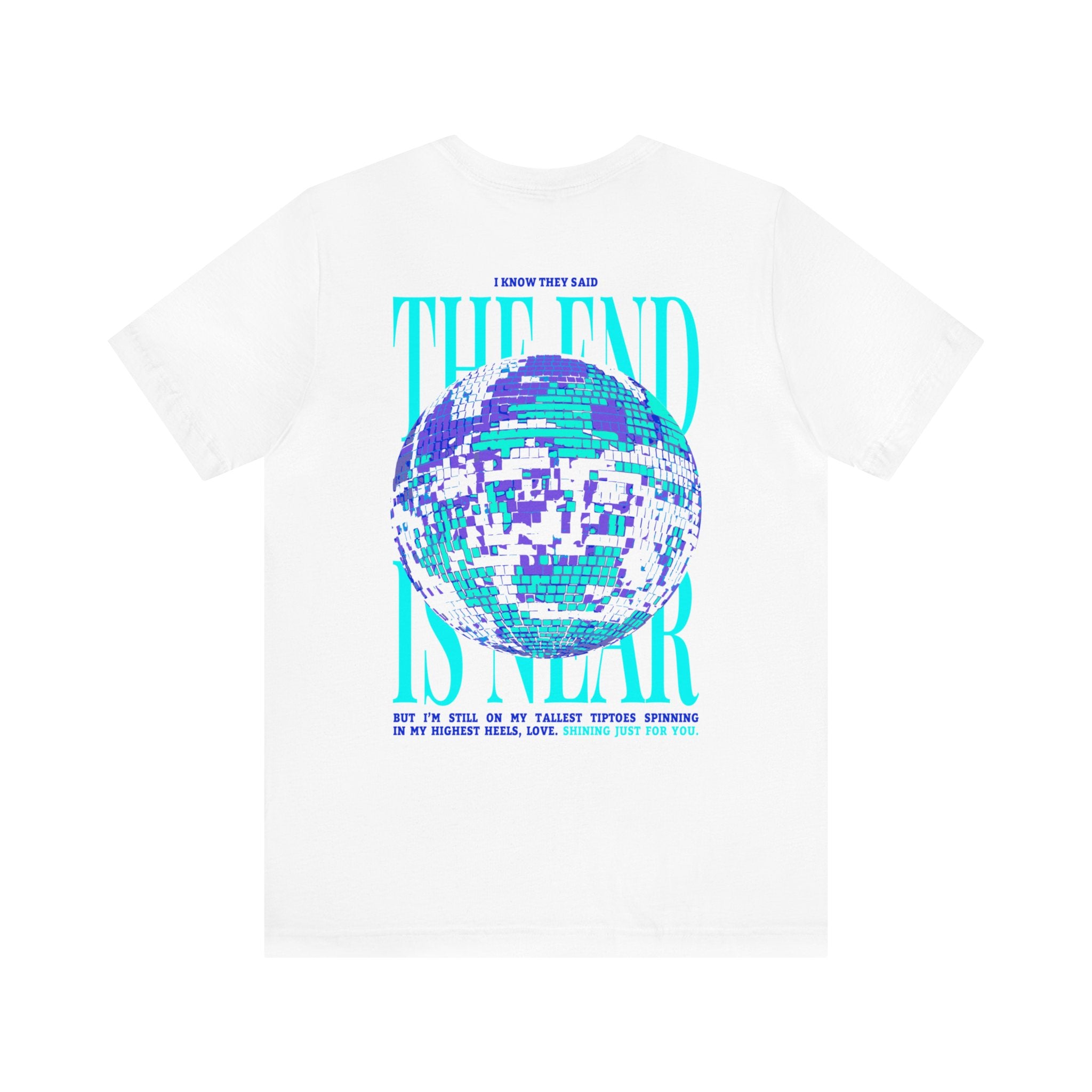 Mirrorball T | Blue + Purple.