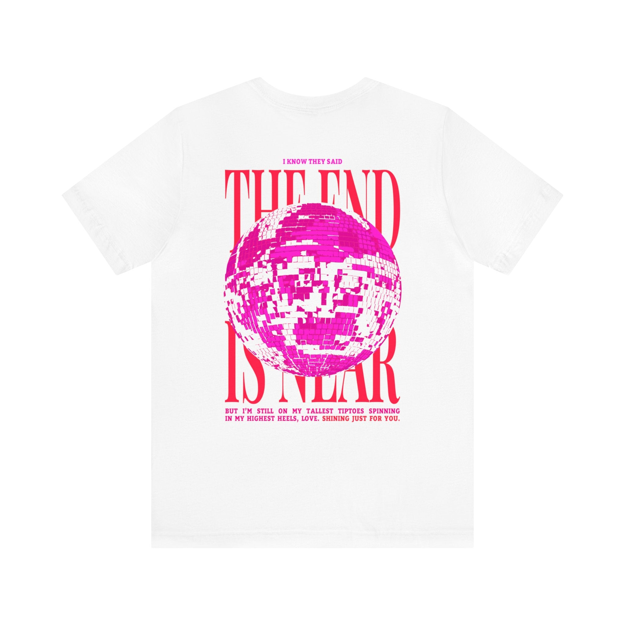 Mirrorball T | Pink & Orange.