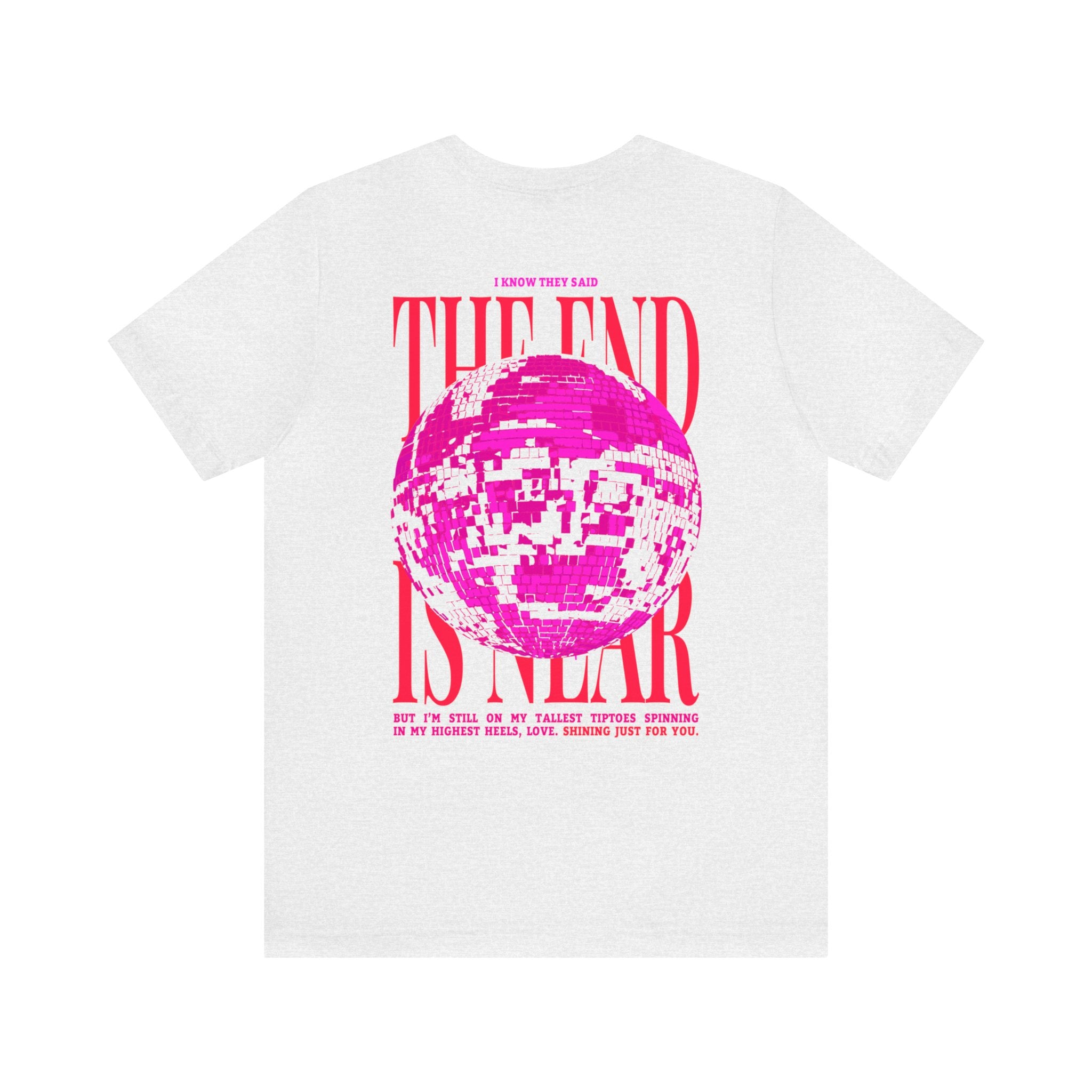 Mirrorball T | Pink & Orange.