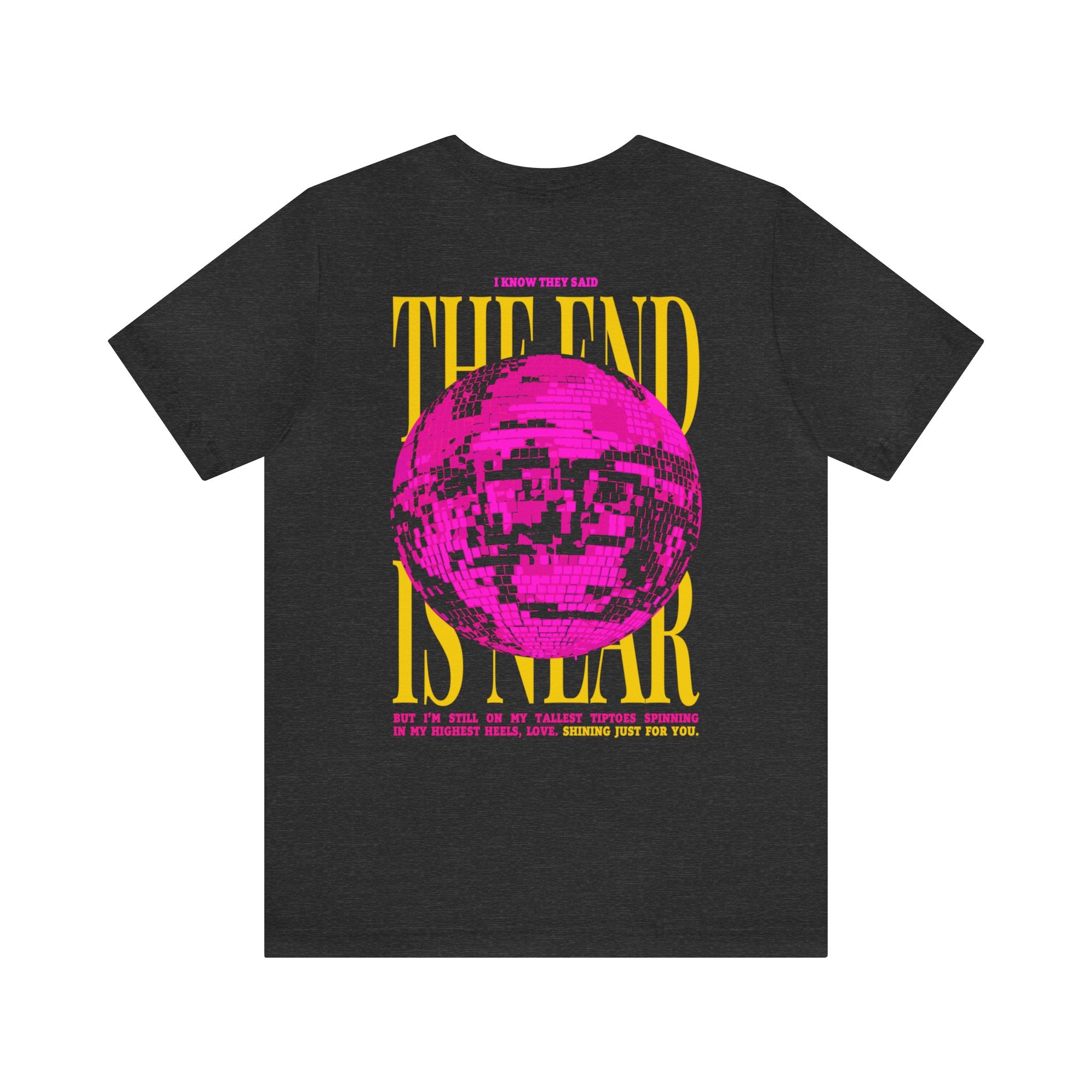 Mirrorball T | Pink + Yellow.