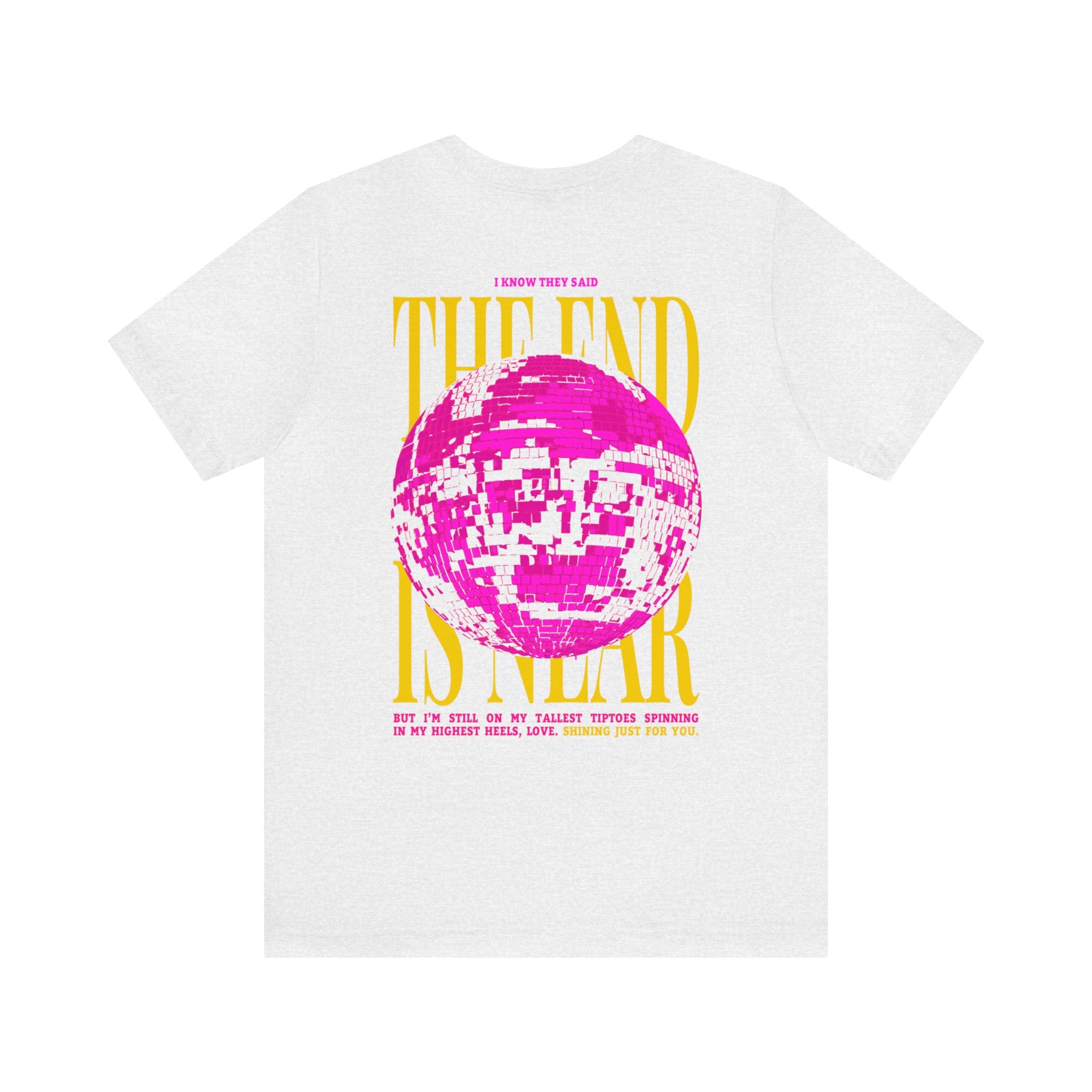Mirrorball T | Pink + Yellow.