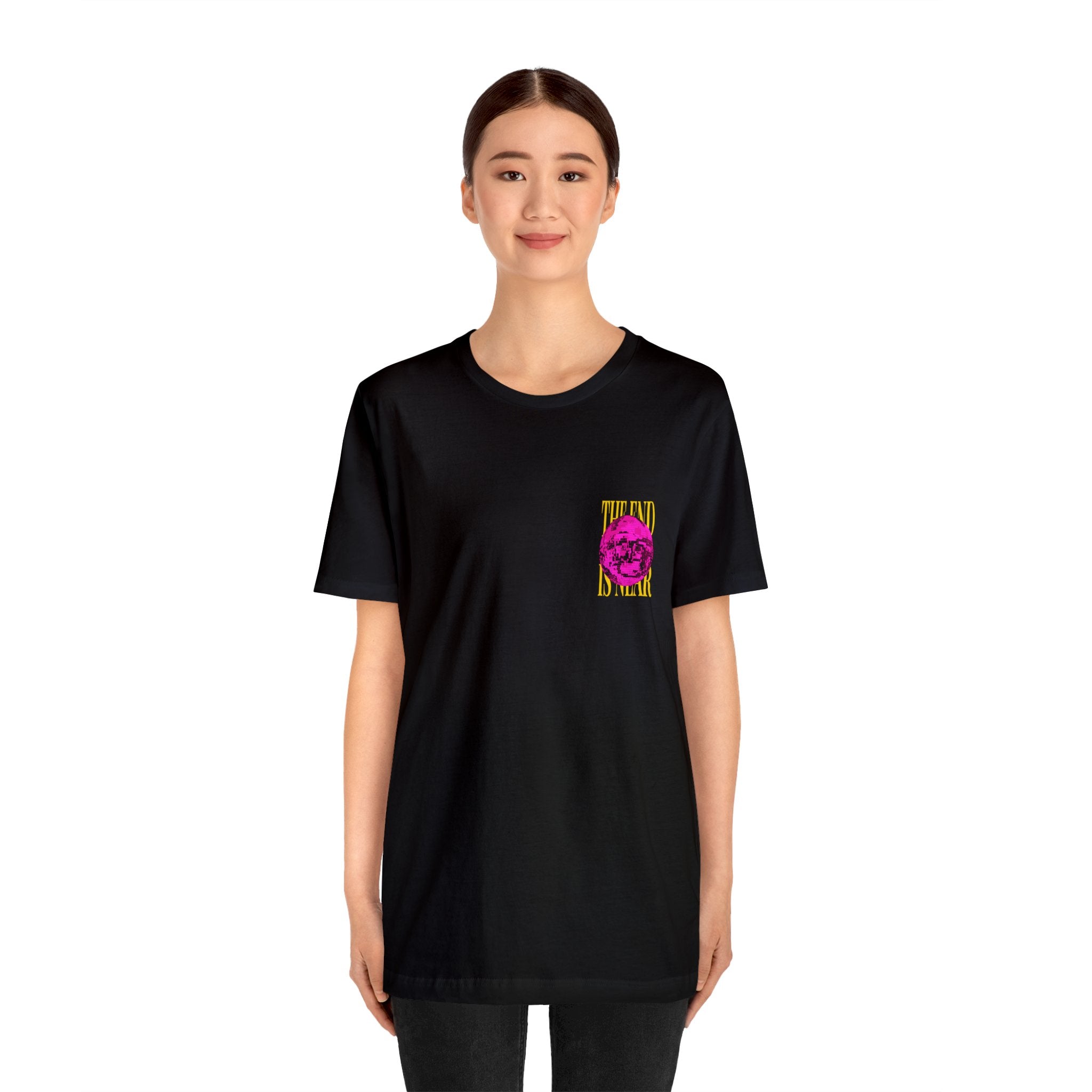Mirrorball T | Pink + Yellow.