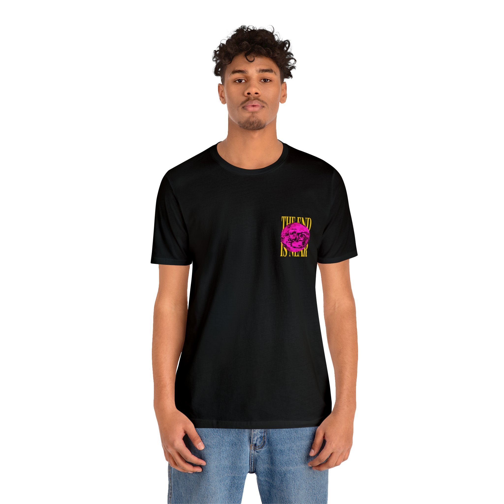 Mirrorball T | Pink + Yellow.