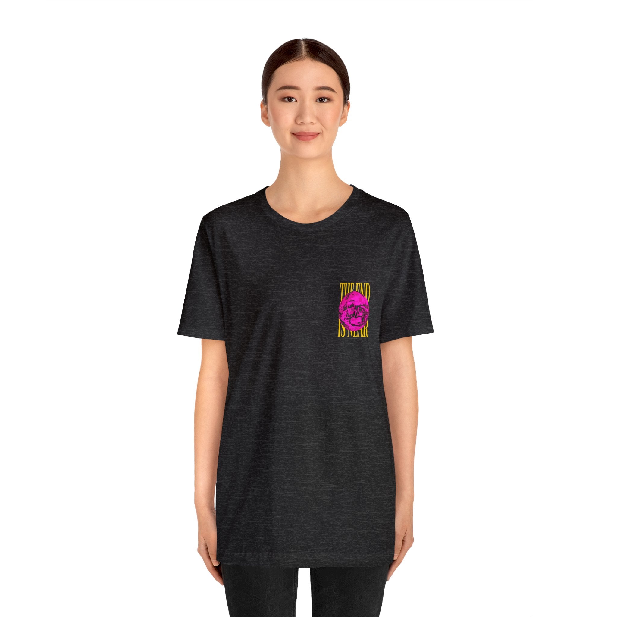 Mirrorball T | Pink + Yellow.