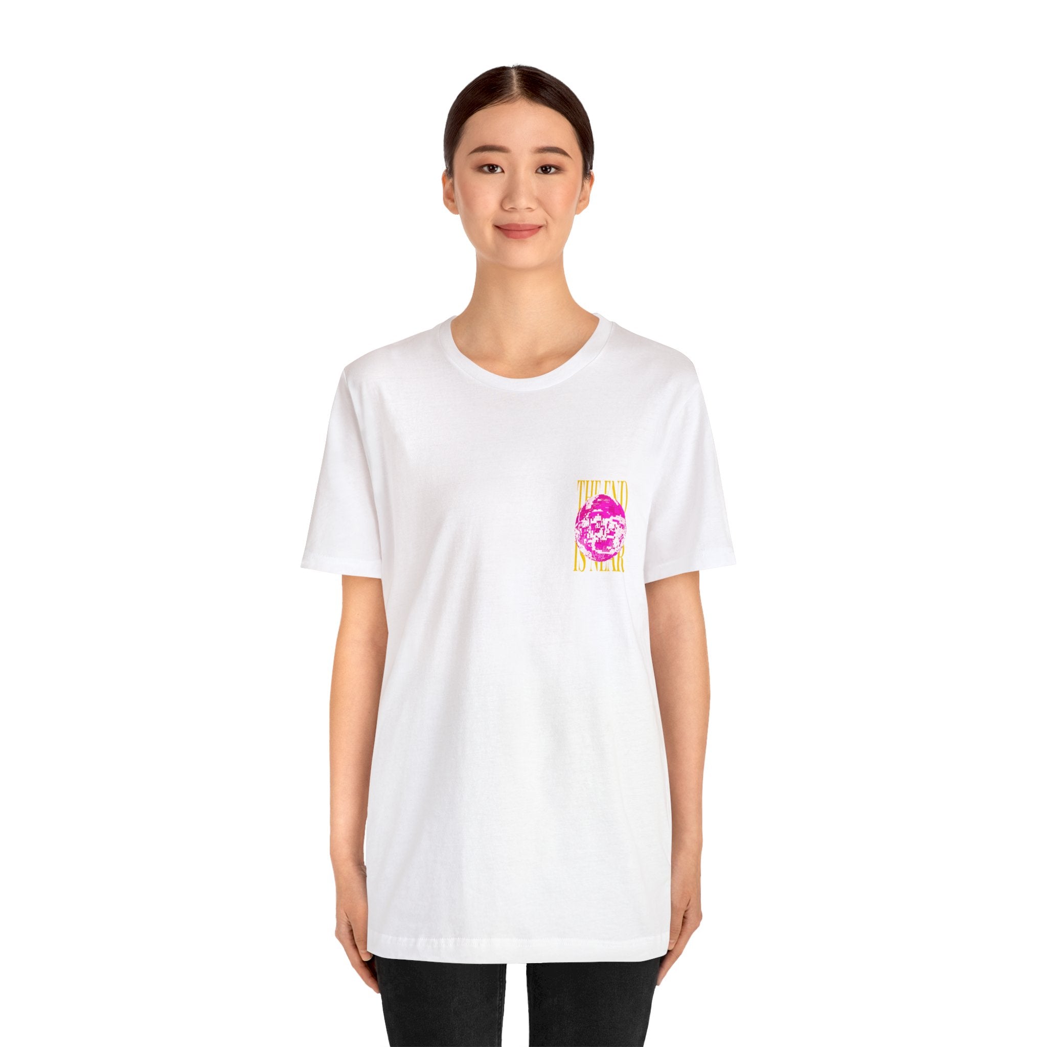 Mirrorball T | Pink + Yellow.