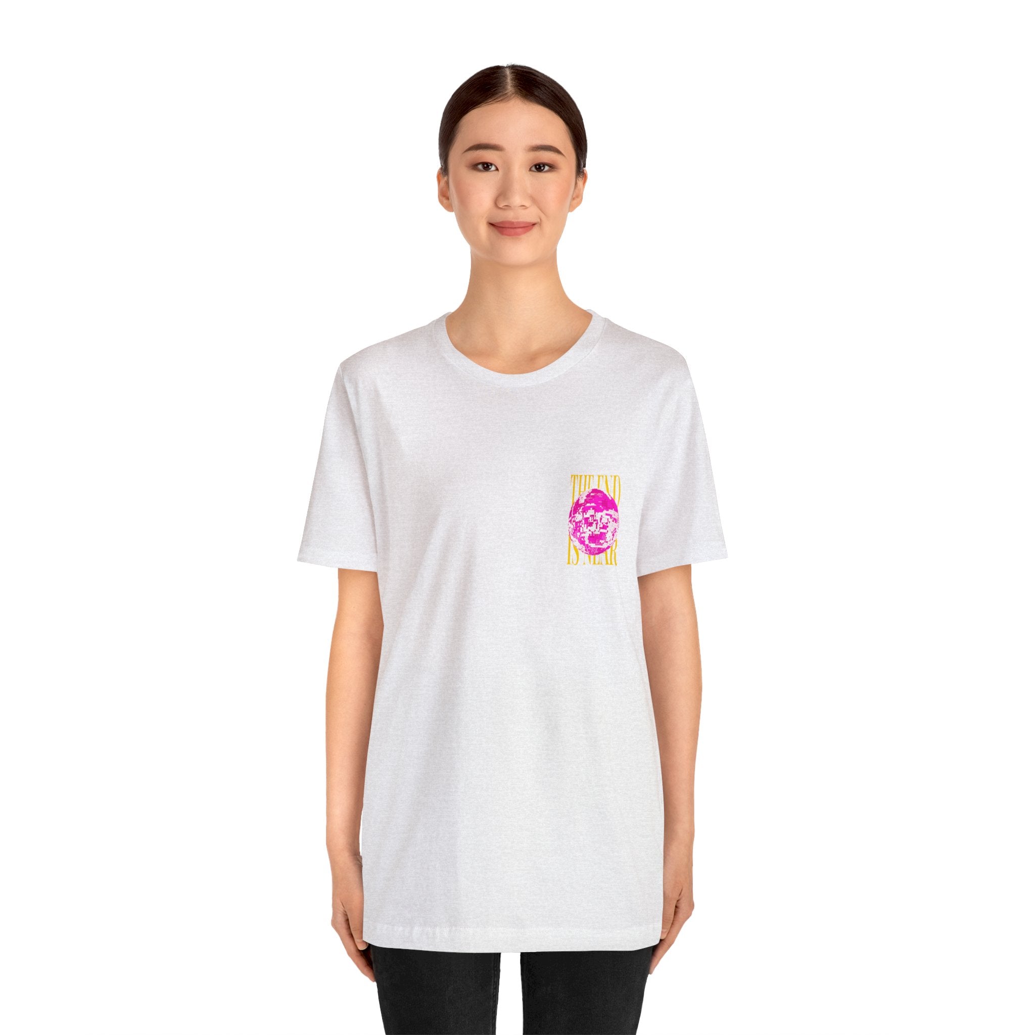Mirrorball T | Pink + Yellow.
