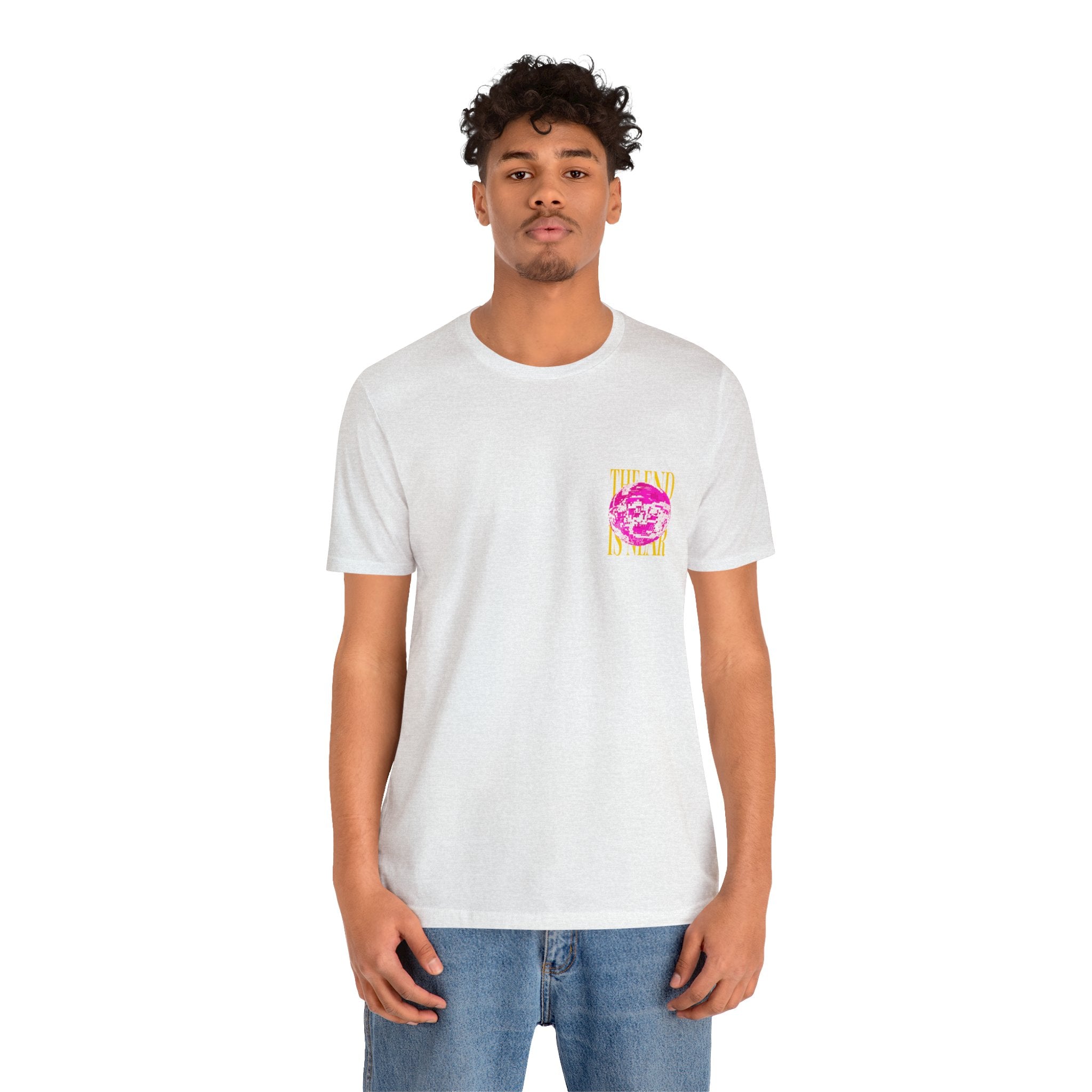 Mirrorball T | Pink + Yellow.
